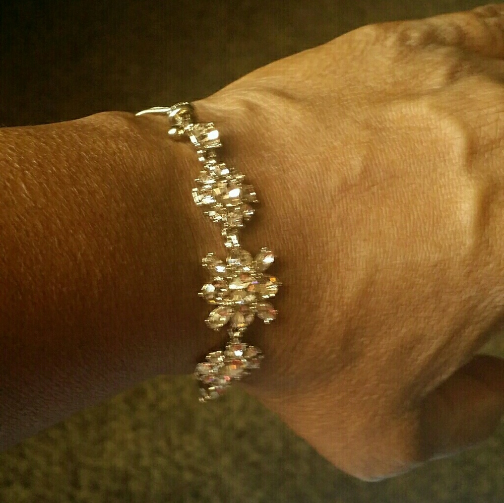 Bling Bling flower Givenchy bracelet